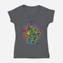 Turtle Brothers-Womens-V-Neck-Tee-nickzzarto