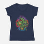 Turtle Brothers-Womens-V-Neck-Tee-nickzzarto