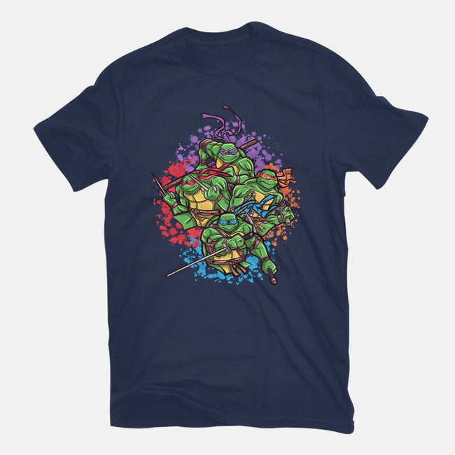 Turtle Brothers-Unisex-Basic-Tee-nickzzarto