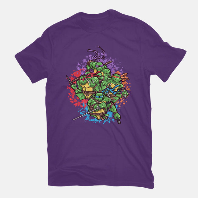 Turtle Brothers-Womens-Basic-Tee-nickzzarto