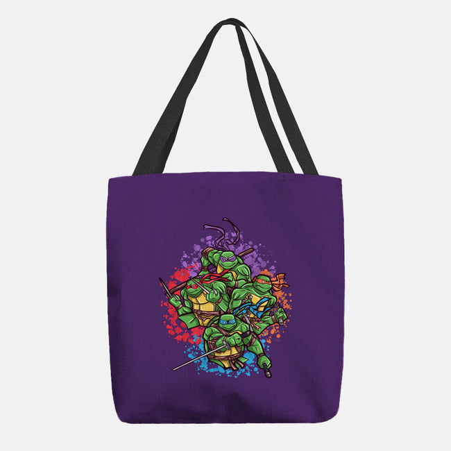 Turtle Brothers-None-Basic Tote-Bag-nickzzarto
