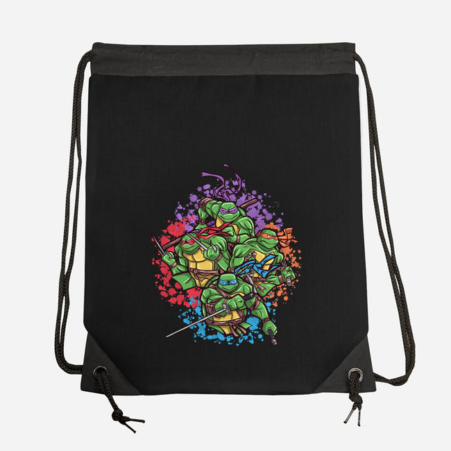Turtle Brothers-None-Drawstring-Bag-nickzzarto