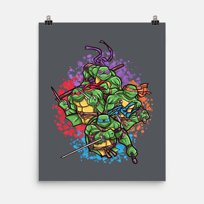 Turtle Brothers-None-Matte-Poster-nickzzarto