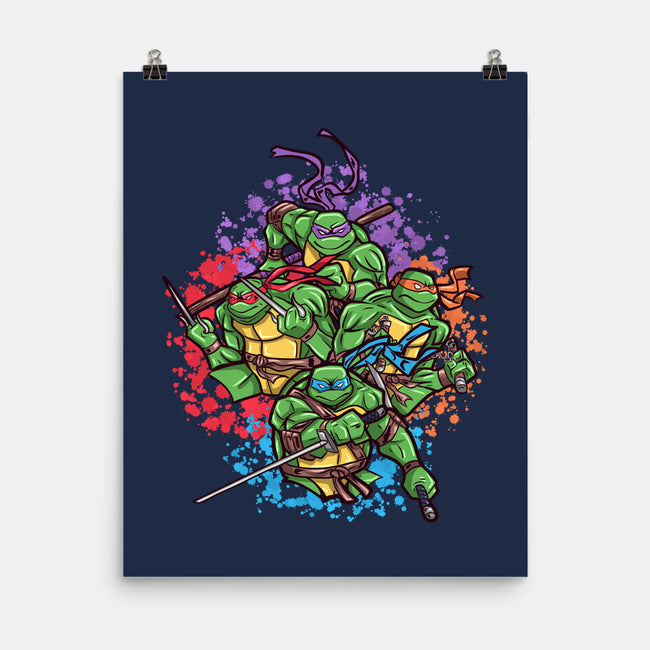 Turtle Brothers-None-Matte-Poster-nickzzarto