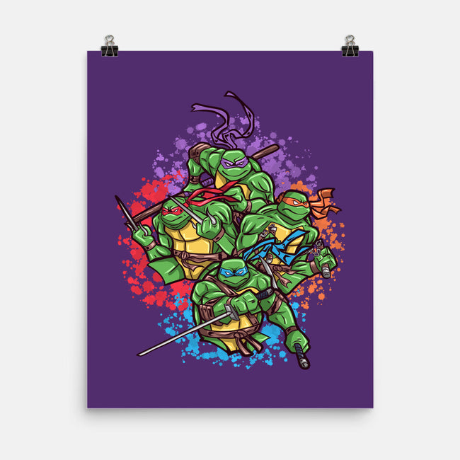 Turtle Brothers-None-Matte-Poster-nickzzarto