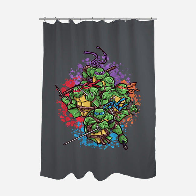 Turtle Brothers-None-Polyester-Shower Curtain-nickzzarto