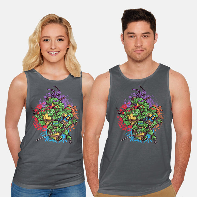 Turtle Brothers-Unisex-Basic-Tank-nickzzarto