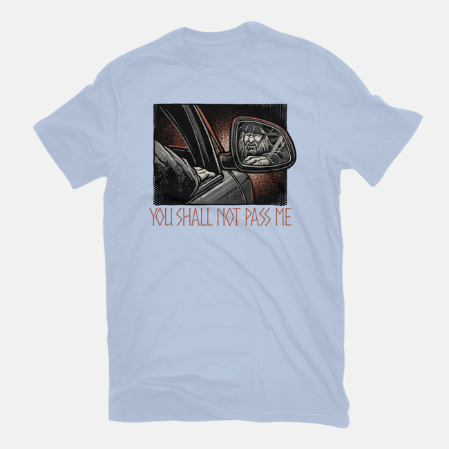 Shall Not Pass The Wizard-Unisex-Basic-Tee-glitchygorilla