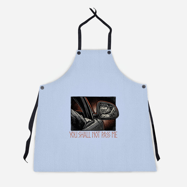 Shall Not Pass The Wizard-Unisex-Kitchen-Apron-glitchygorilla