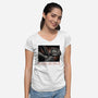 Shall Not Pass The Wizard-Womens-V-Neck-Tee-glitchygorilla