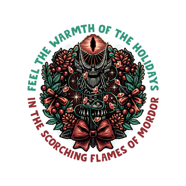 Warmth Of The Holidays-Womens-Fitted-Tee-glitchygorilla