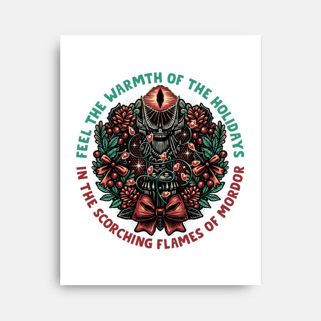 Warmth Of The Holidays-None-Stretched-Canvas-glitchygorilla