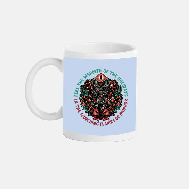 Warmth Of The Holidays-None-Mug-Drinkware-glitchygorilla
