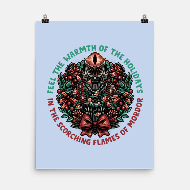 Warmth Of The Holidays-None-Matte-Poster-glitchygorilla