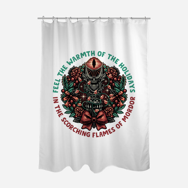 Warmth Of The Holidays-None-Polyester-Shower Curtain-glitchygorilla