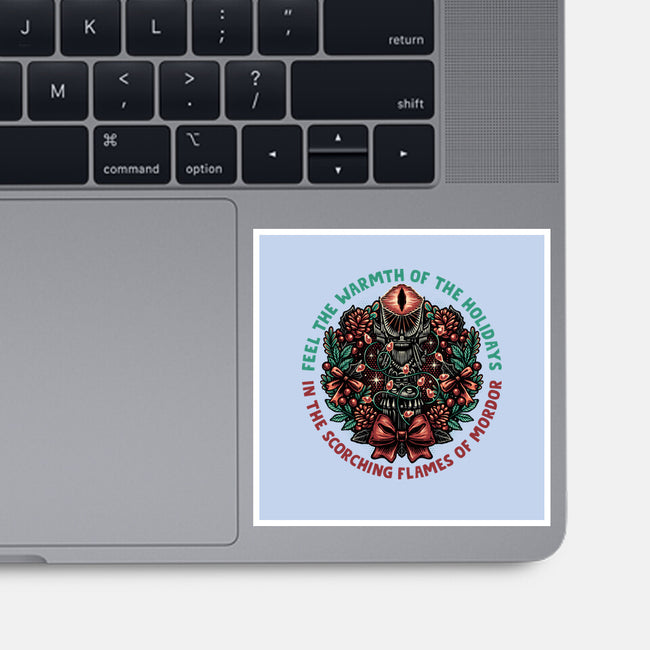 Warmth Of The Holidays-None-Glossy-Sticker-glitchygorilla
