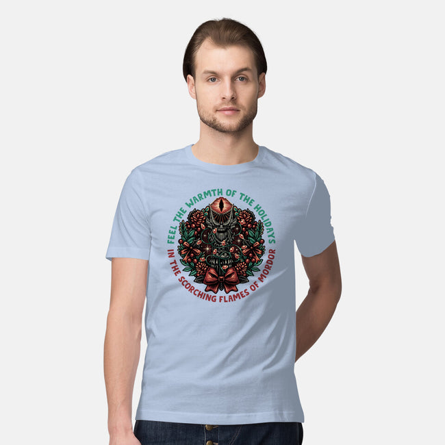 Warmth Of The Holidays-Mens-Premium-Tee-glitchygorilla