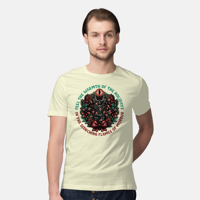 Warmth Of The Holidays-Mens-Premium-Tee-glitchygorilla