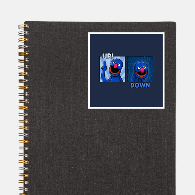 Up And Down-None-Glossy-Sticker-Raffiti