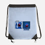 Up And Down-None-Drawstring-Bag-Raffiti
