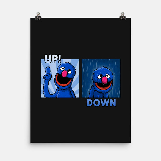 Up And Down-None-Matte-Poster-Raffiti