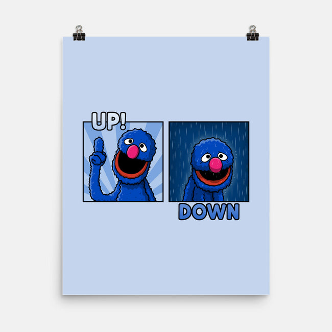 Up And Down-None-Matte-Poster-Raffiti