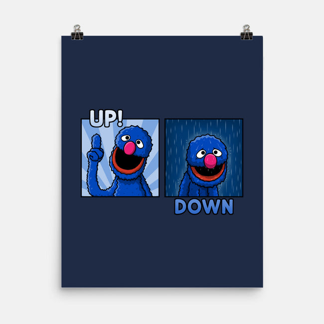 Up And Down-None-Matte-Poster-Raffiti