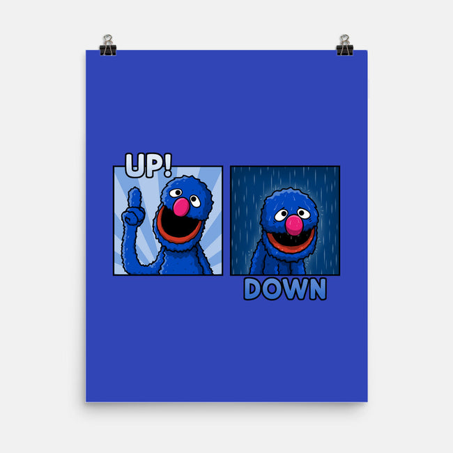 Up And Down-None-Matte-Poster-Raffiti
