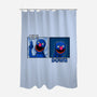 Up And Down-None-Polyester-Shower Curtain-Raffiti