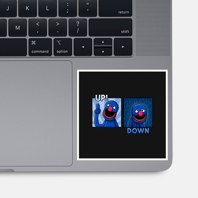 Up And Down-None-Glossy-Sticker-Raffiti