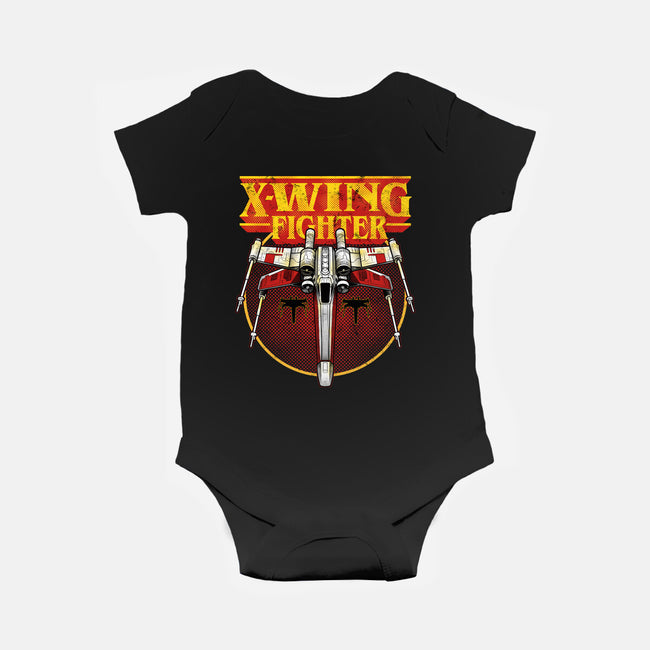 The Red-Space Punisher-Baby-Basic-Onesie-Astrobot Invention