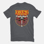 The Red-Space Punisher-Womens-Fitted-Tee-Astrobot Invention