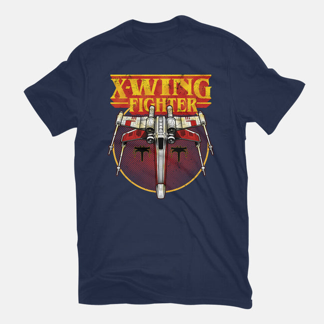The Red-Space Punisher-Womens-Fitted-Tee-Astrobot Invention