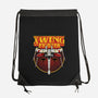 The Red-Space Punisher-None-Drawstring-Bag-Astrobot Invention
