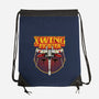 The Red-Space Punisher-None-Drawstring-Bag-Astrobot Invention