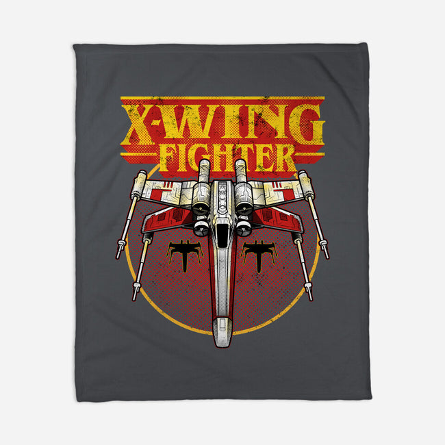 The Red-Space Punisher-None-Fleece-Blanket-Astrobot Invention