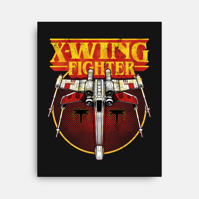 The Red-Space Punisher-None-Stretched-Canvas-Astrobot Invention