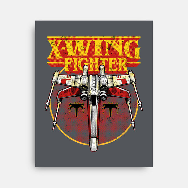 The Red-Space Punisher-None-Stretched-Canvas-Astrobot Invention