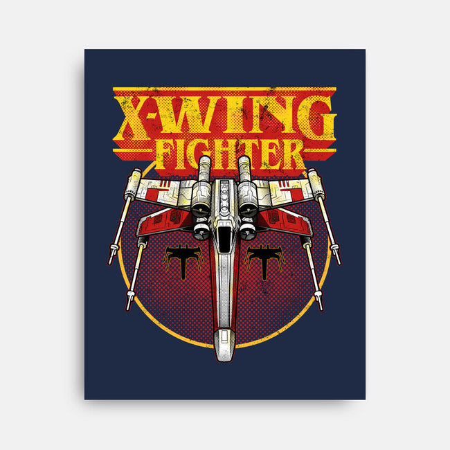 The Red-Space Punisher-None-Stretched-Canvas-Astrobot Invention