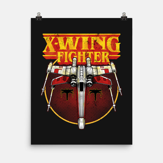 The Red-Space Punisher-None-Matte-Poster-Astrobot Invention