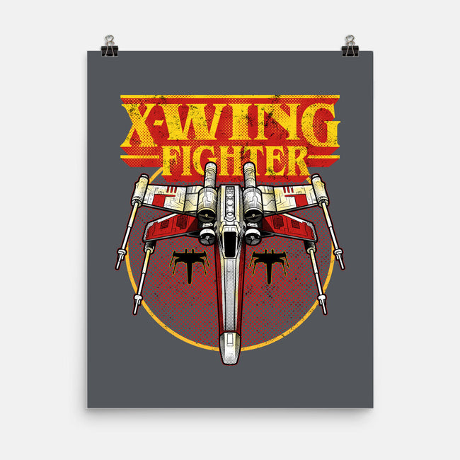 The Red-Space Punisher-None-Matte-Poster-Astrobot Invention