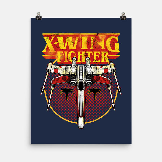 The Red-Space Punisher-None-Matte-Poster-Astrobot Invention