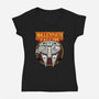 The Smuggler King Of Hyperspace-Womens-V-Neck-Tee-Astrobot Invention