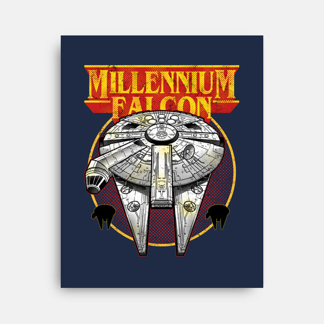 The Smuggler King Of Hyperspace-None-Stretched-Canvas-Astrobot Invention