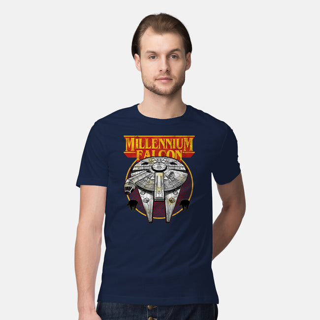 The Smuggler King Of Hyperspace-Mens-Premium-Tee-Astrobot Invention