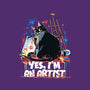 My Cat Is An Artist-None-Adjustable Tote-Bag-zascanauta