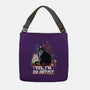 My Cat Is An Artist-None-Adjustable Tote-Bag-zascanauta