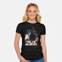 My Cat Is An Artist-Womens-Fitted-Tee-zascanauta