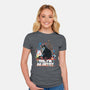 My Cat Is An Artist-Womens-Fitted-Tee-zascanauta