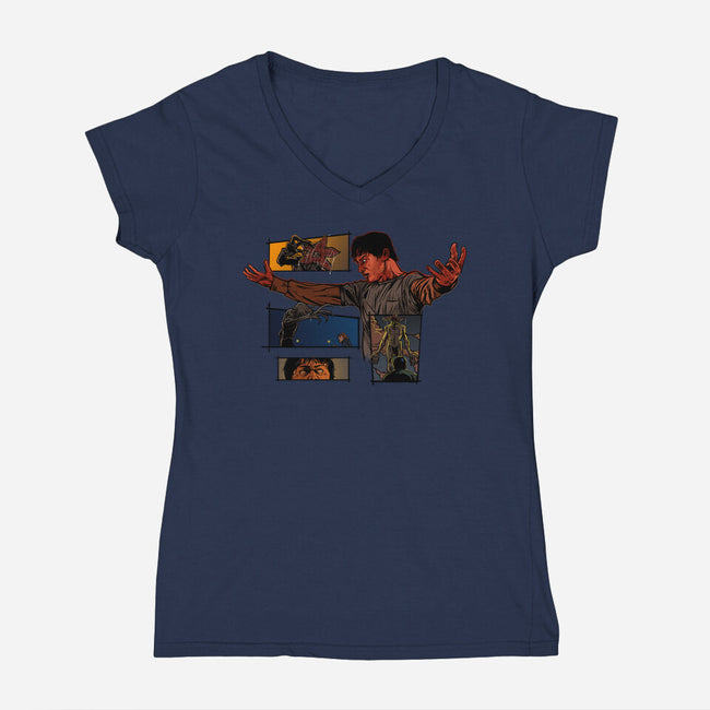 The Sorcerer-Womens-V-Neck-Tee-AndreusD